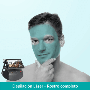 Depilación Láser Rostro Completo – Hombres