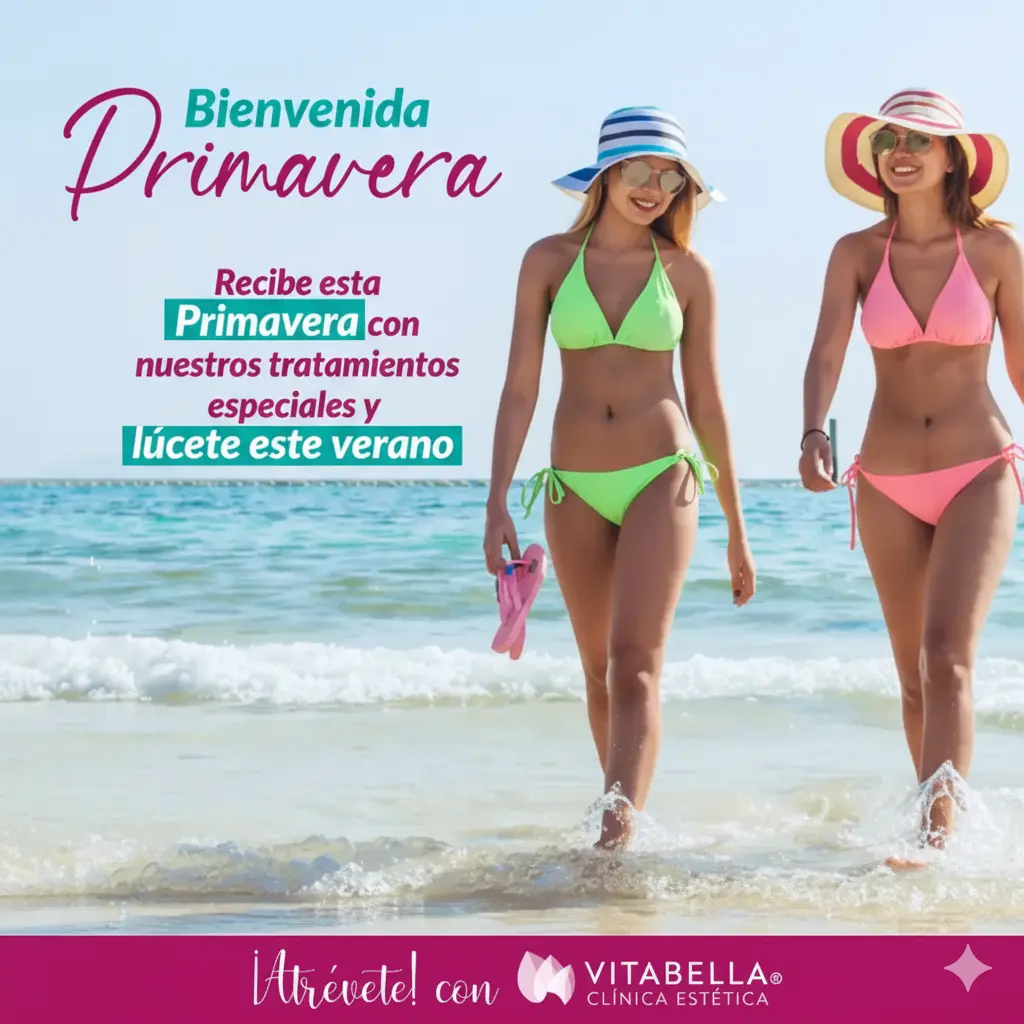 De primavera a verano con Vitabella Calama: tratamientos especiales para lucirte este verano